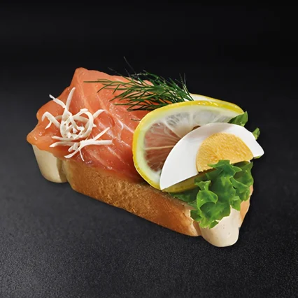 Geräucherter Lachs