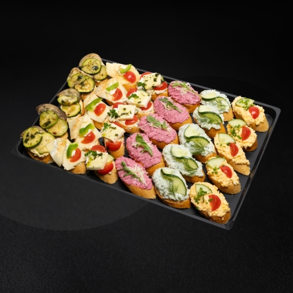 Partybrötchen Vegetarisch